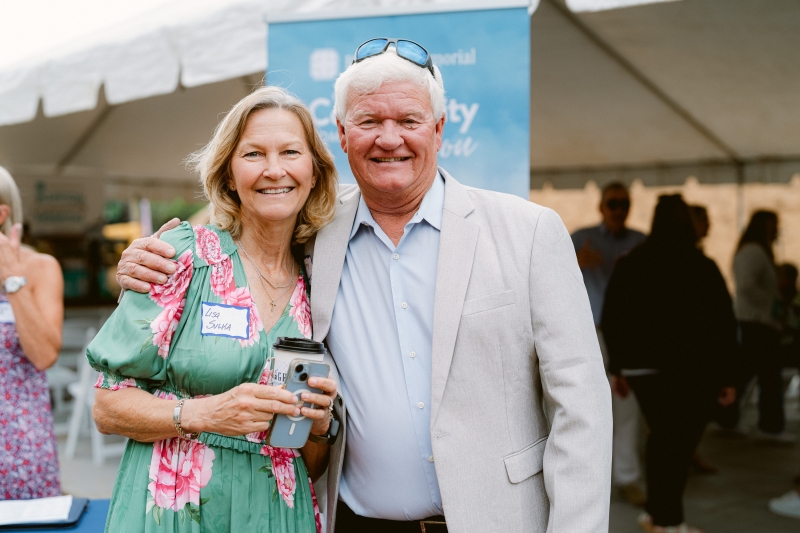 Lisa Sulka and Larry Toomer, Town of Bluffton Mayor