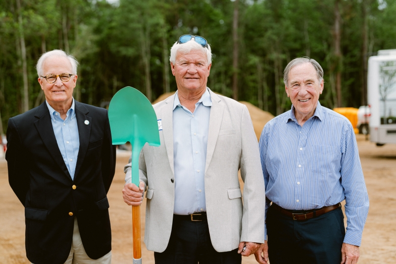 Phil Cromer, Mayor of Beaufort; Larry Toomer, Mayor of Bluffton; Harry Williams, Mayor of Hardeeville
