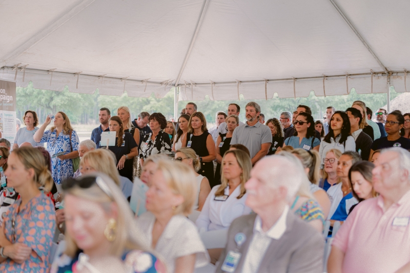 Beaufort Memorial Bluffton Community Hospital groundbreaking ceremony guests