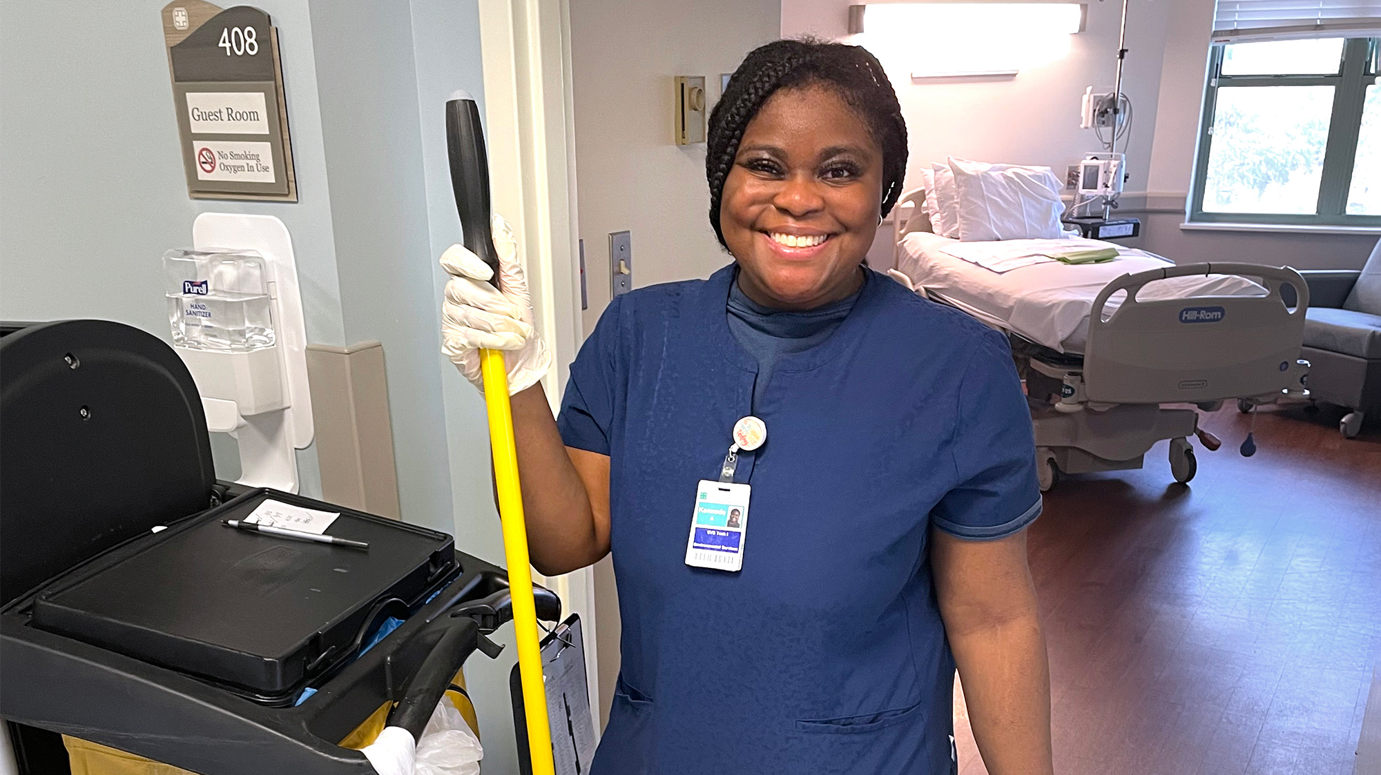 Hospitality positions at Beaufort Memorial include housekeeping