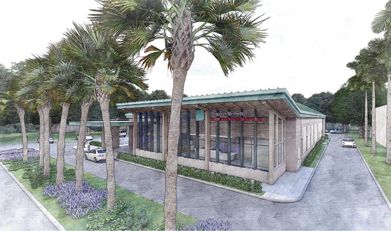 Approved rendering of Beaufort Memorial Emergency and Urgent Care to be built on Hilton Head Island