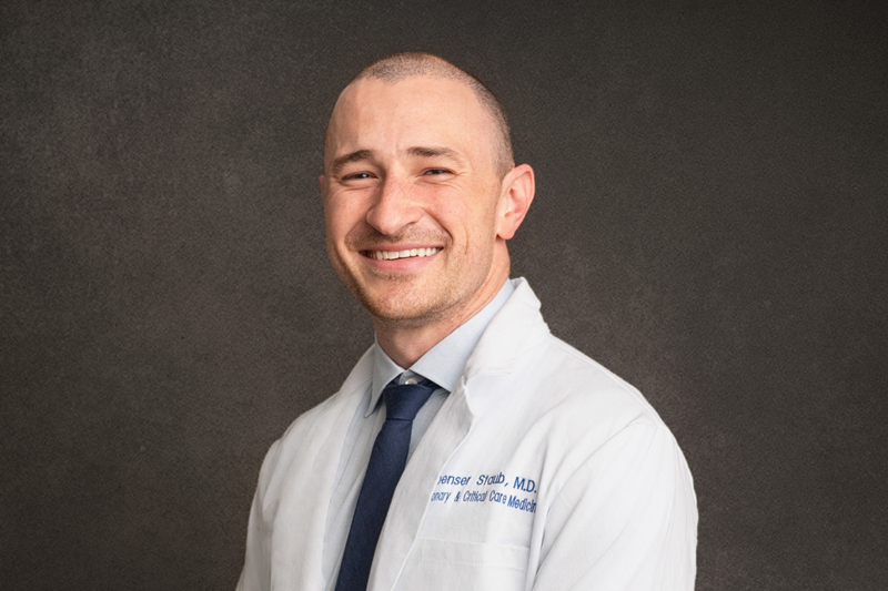 Spenser Staub, M.D. Joins Beaufort Memorial Pulmonary Specialists