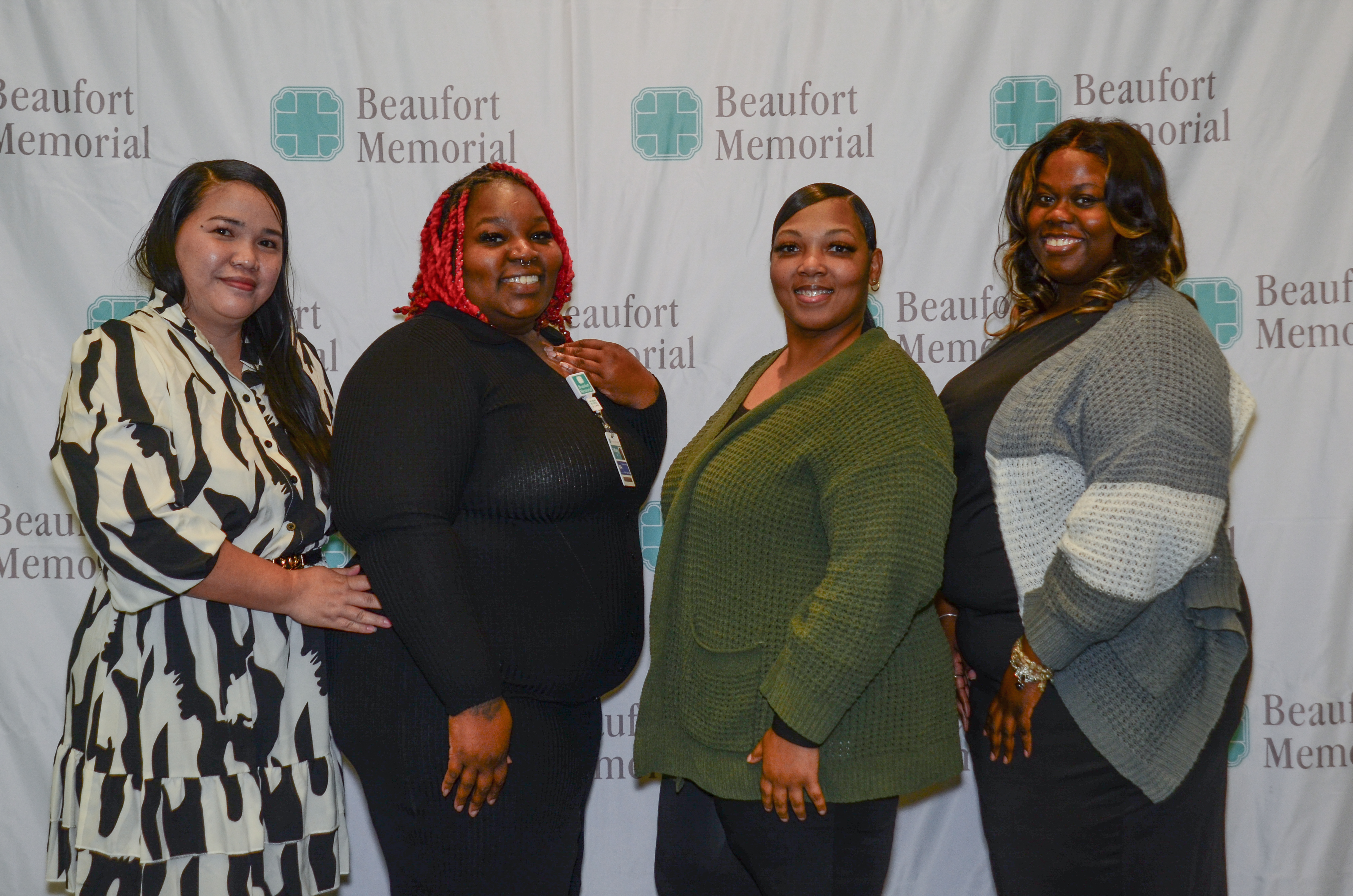 (From left to right) Certified Medical Assistants Grace Wright, Tiffany Grober, Fairnisha Scott and Tyianna McKoy