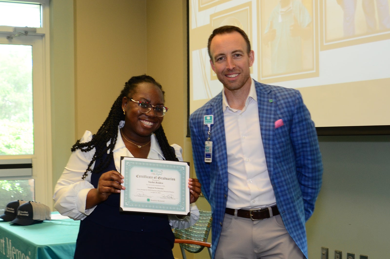 Vashti Bolden and Russell Baxley