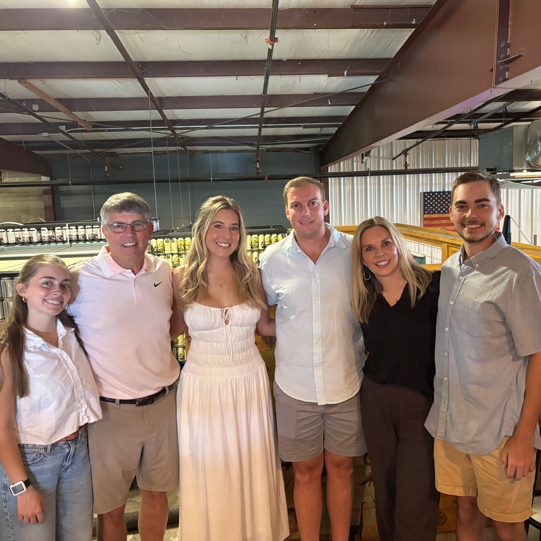 Jill Scheper and her family, from left to right, Becca, Bill, Kaitlin, Kevin, Jill and Will