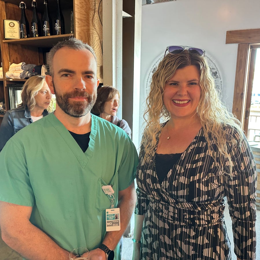 physicians socializing
