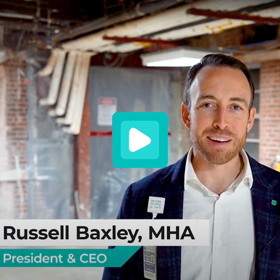 Russell Baxley Records Construction Surgical Pavilion Update