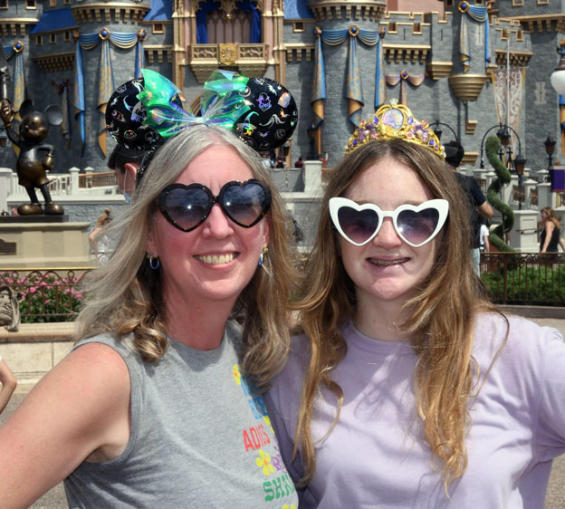 Melanie Williams and her daughter