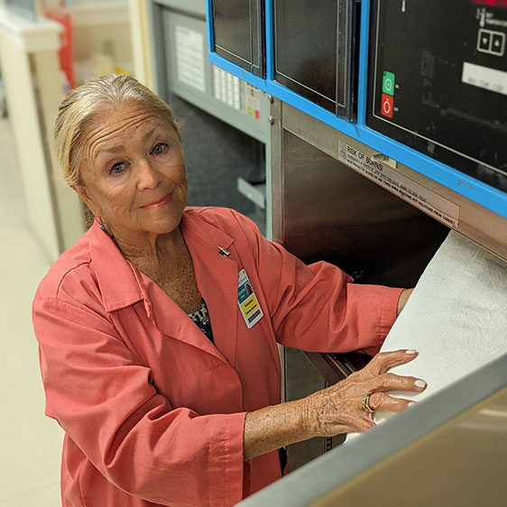 ED Volunteer Blanche Mino