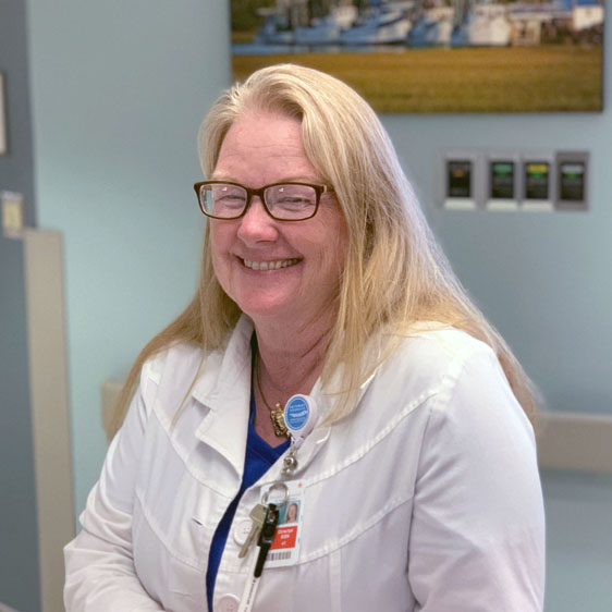 Julie Schott, RN, department director