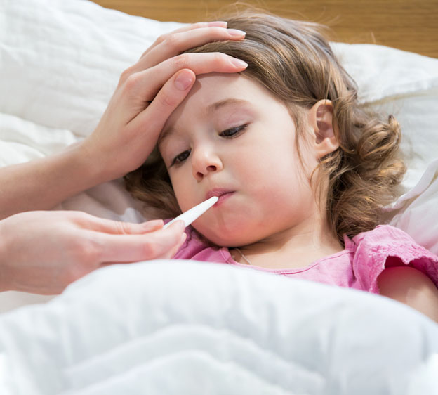 sick child