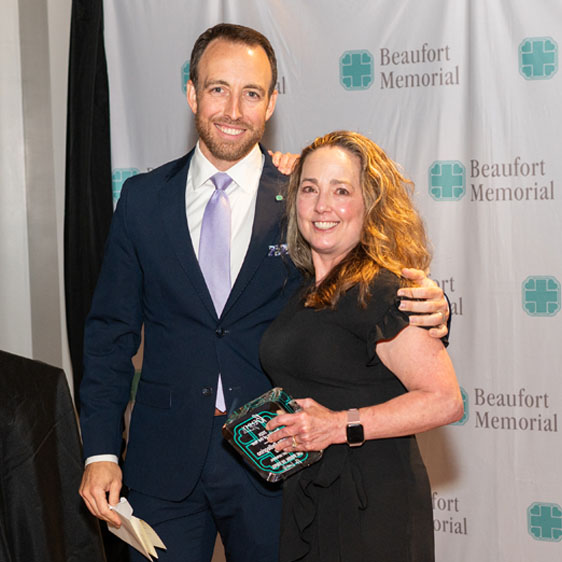 Russell Baxley and Dr. Yvette-Marie Pellegrino