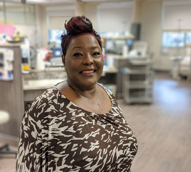 Beaufort Memorial employee Rhonda Rivers