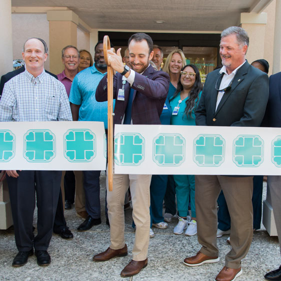 Island Imaging Center ribbon cutting