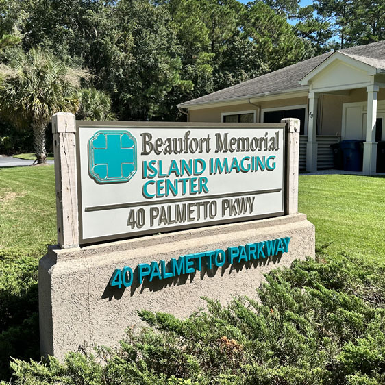 Island Imaging Center sign