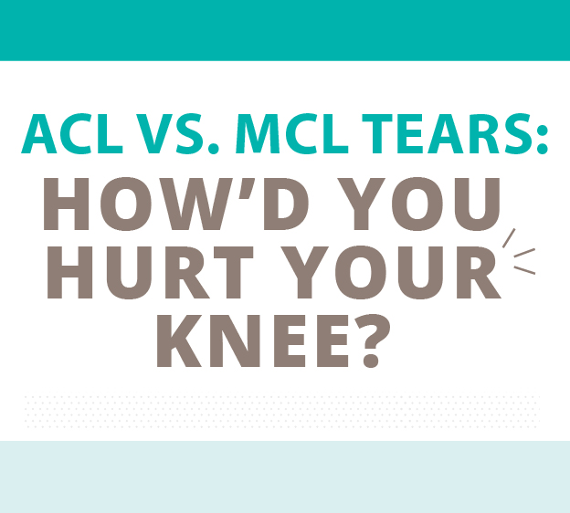 ACL vs. MCL infographic