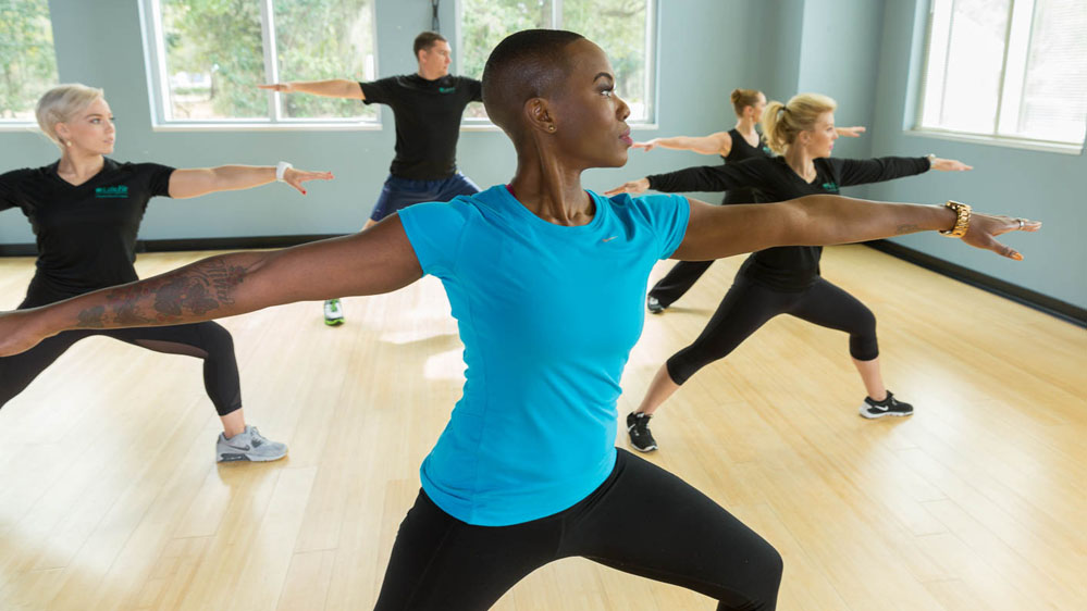 group fitness class